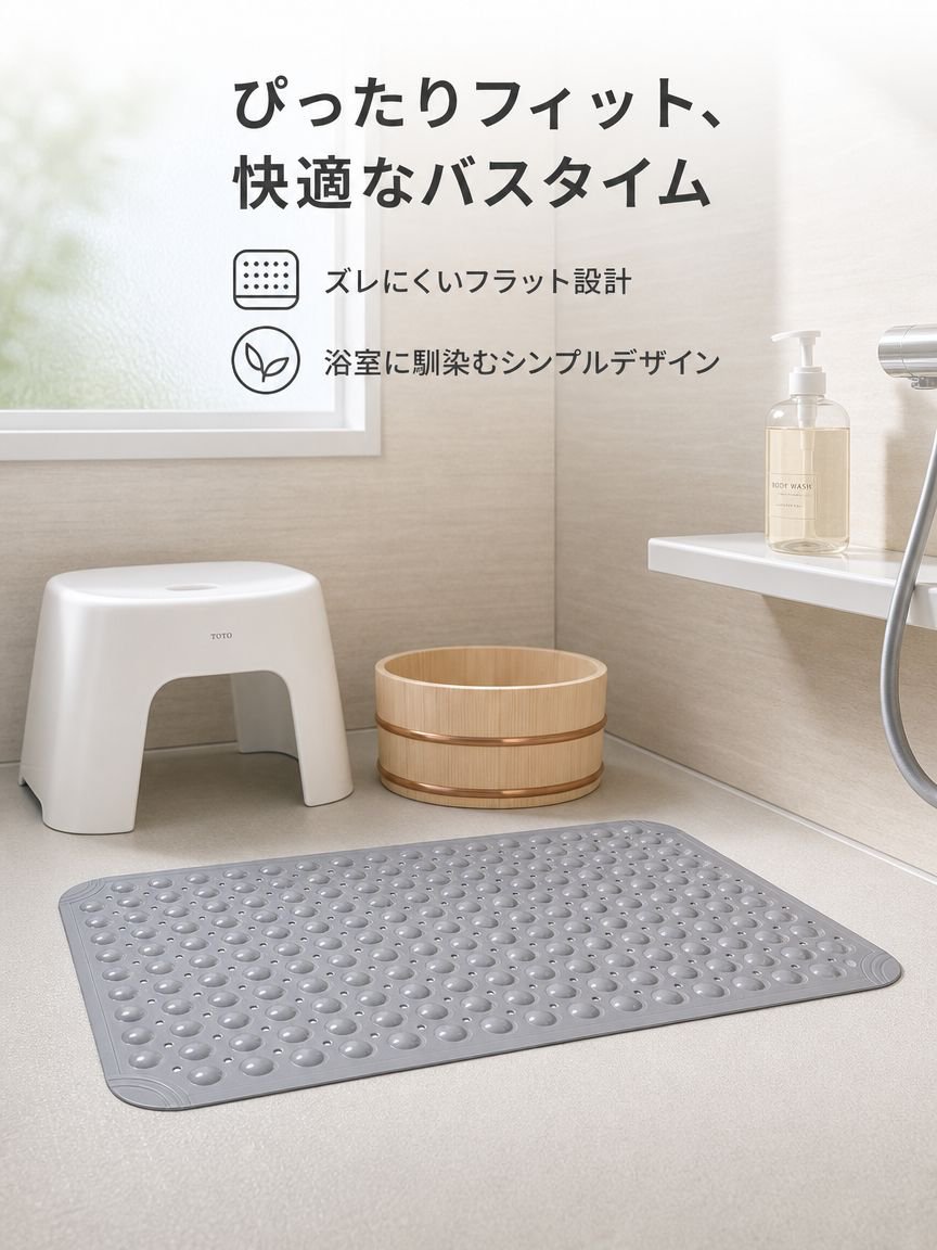 浴室用滑り止めマット