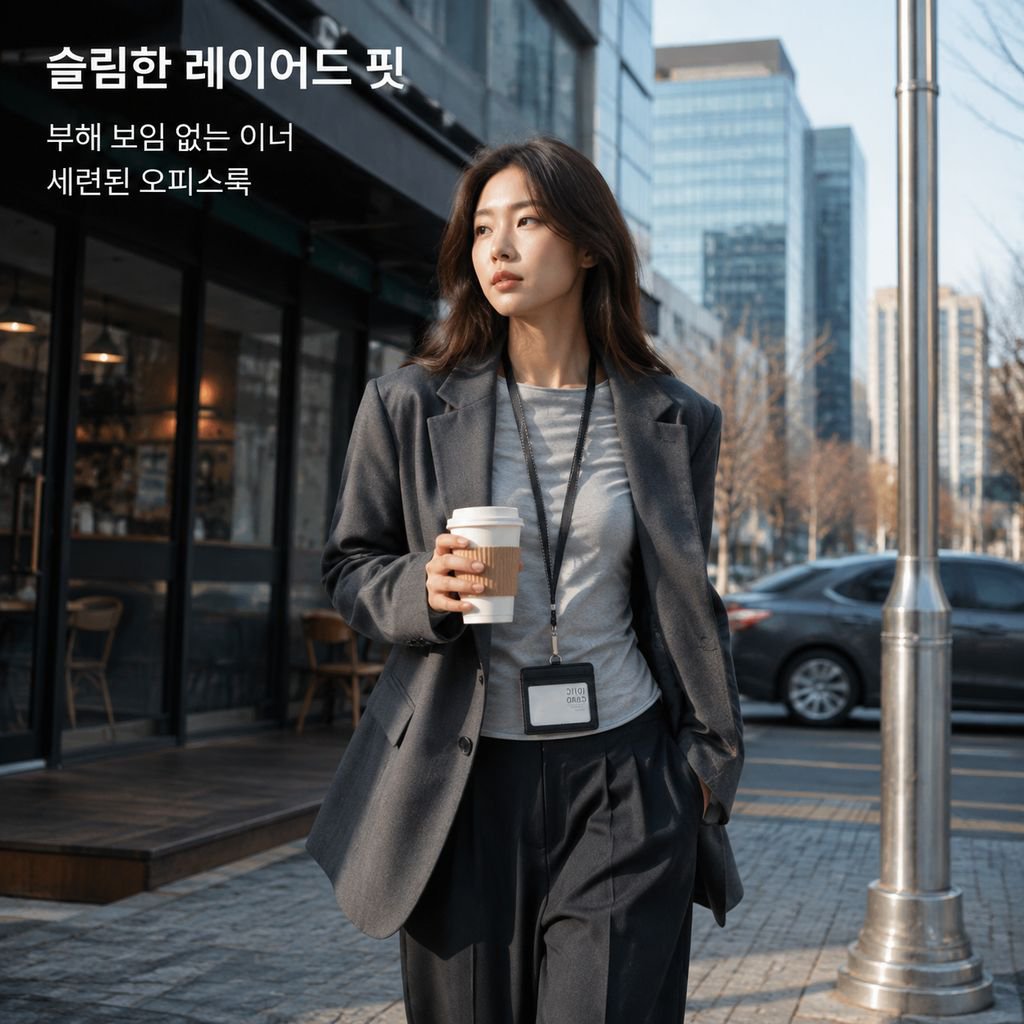 봄가을 얇은 이너 블라우스