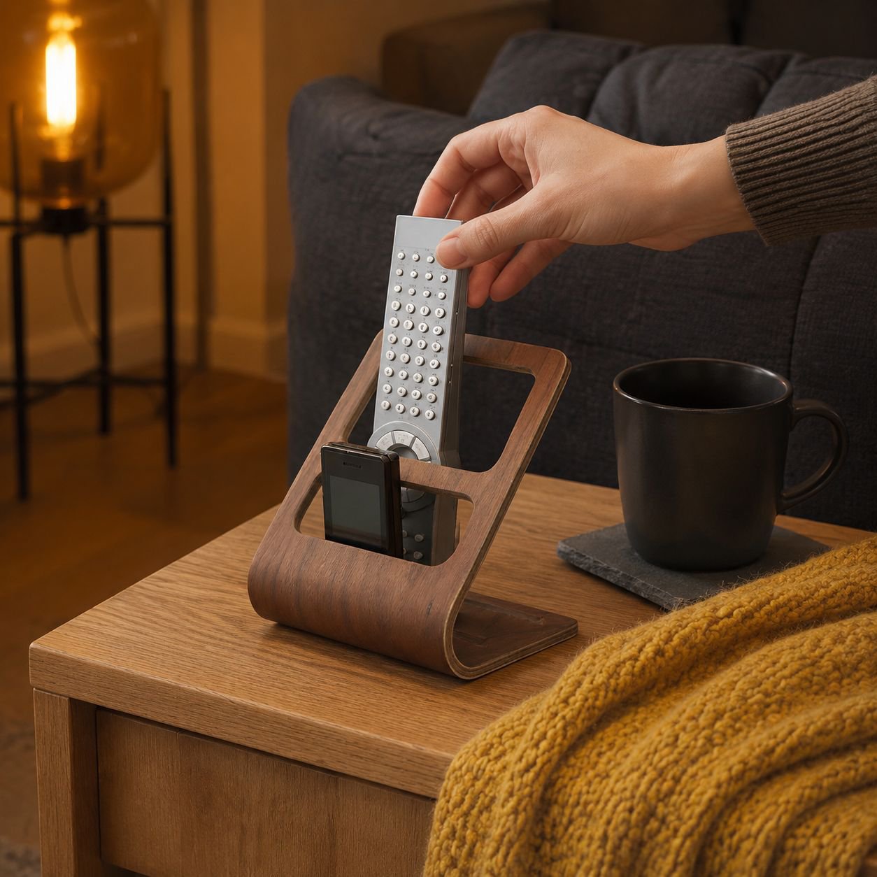 Aufbewahrungsregal für den Couchtisch im japanischen Stil, schlichte Wohnaccessoires, multifunktiona