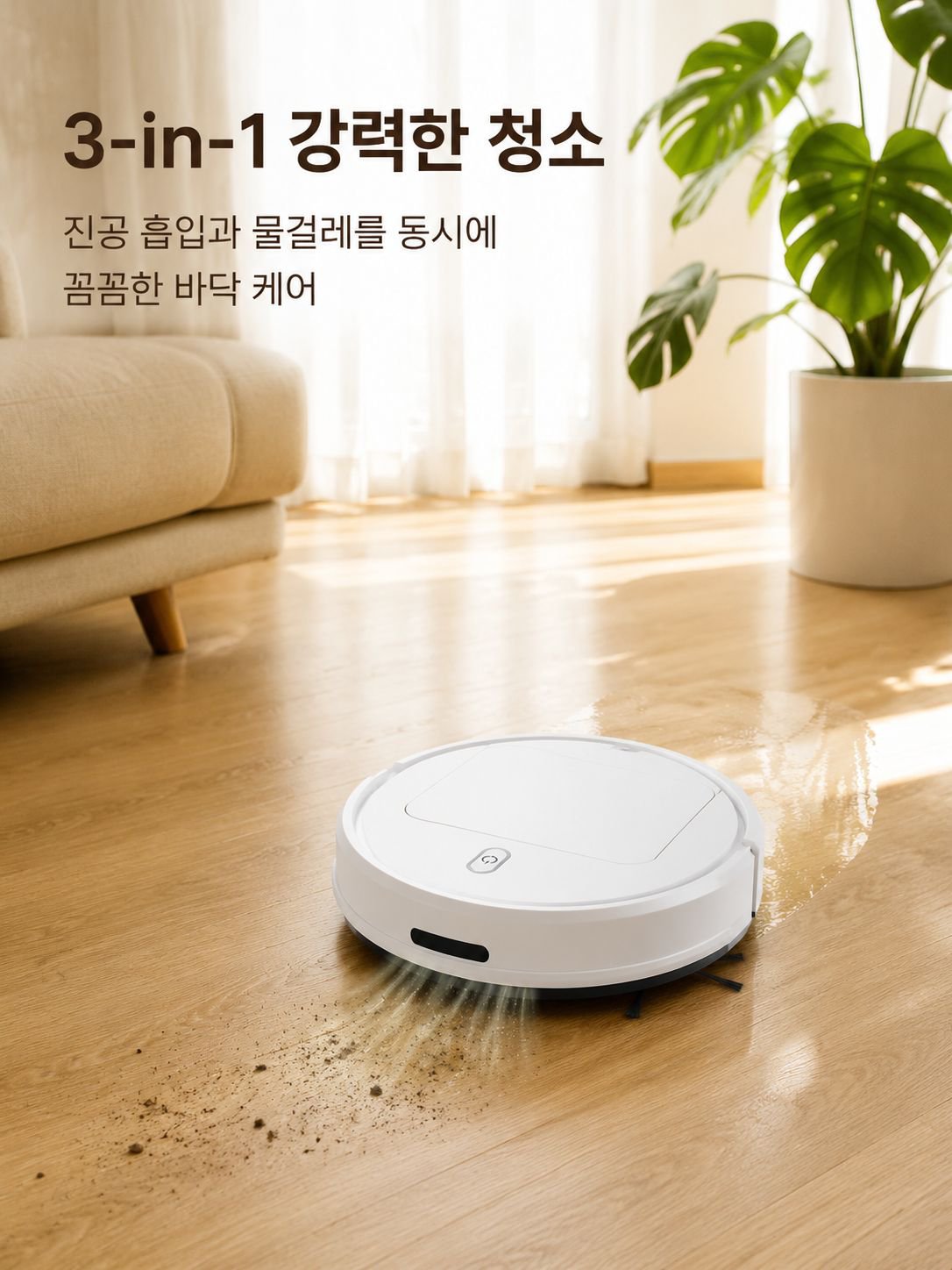 가정용 3-in-1 로봇청소기