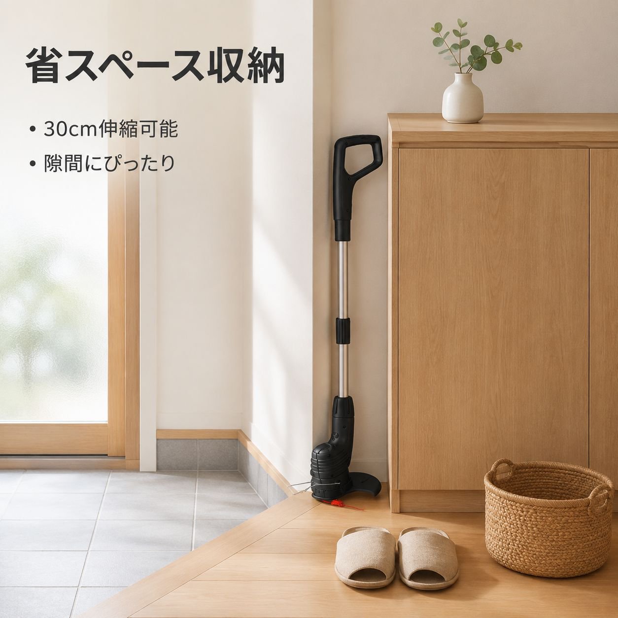 家庭用ポータブル充電式電動芝刈り機