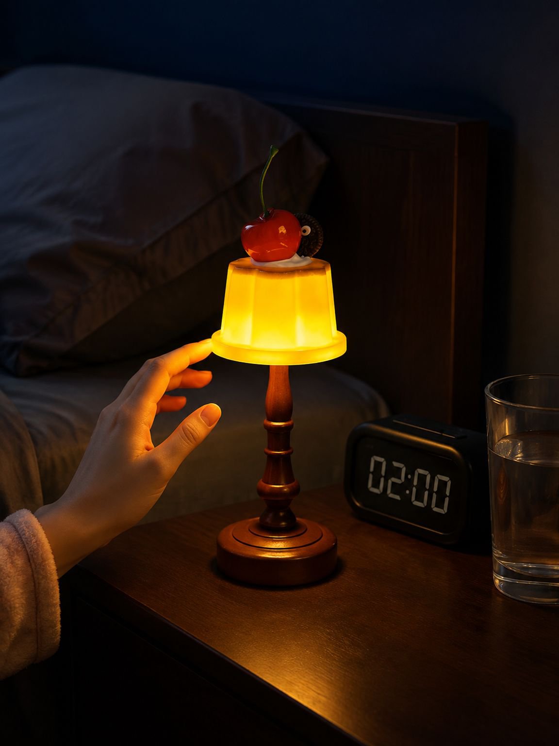 Birthday gift, women's night light, bedside lamp, ambient light, bedroom sleep lamp, new creative gi