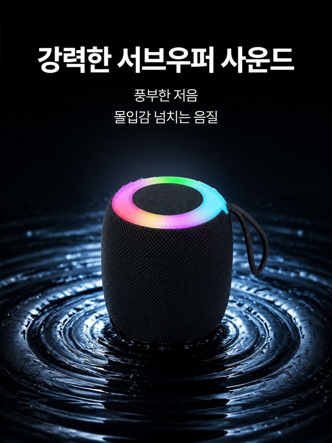 소형 서브우퍼 블루투스 스피커, 가정 및 사무실 데스크탑 전용