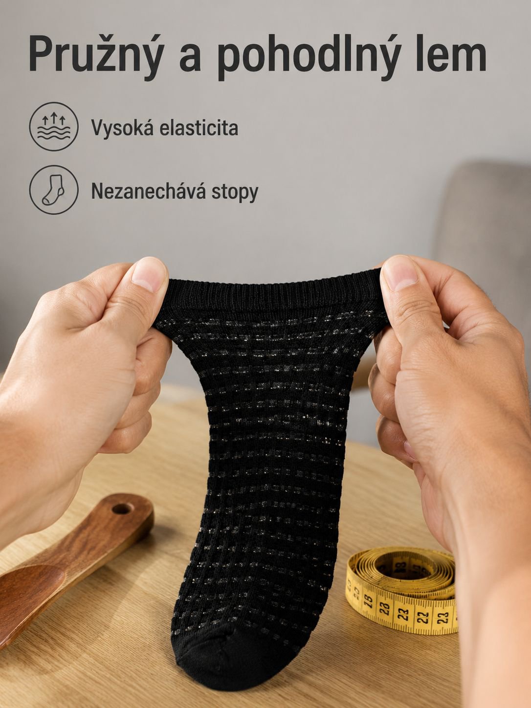 Pánské letní tenké síťované ponožky
