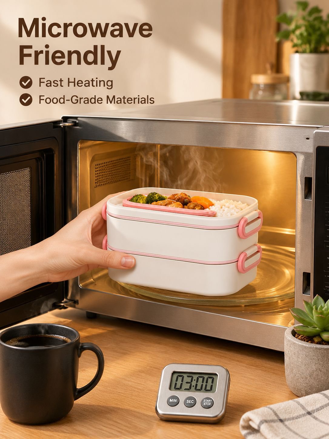 Stainless Steel Insulated Bento Box
