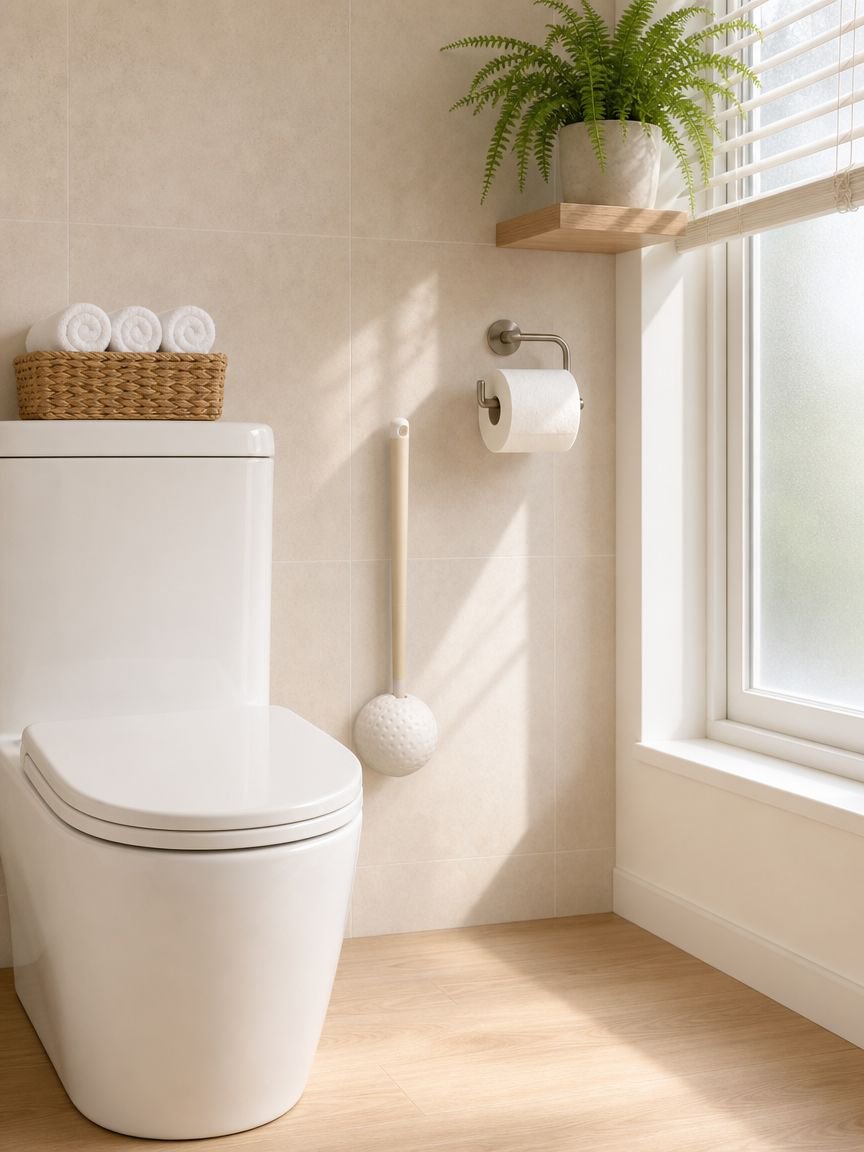 Golf Double-Sided Toilet Brush product overview
