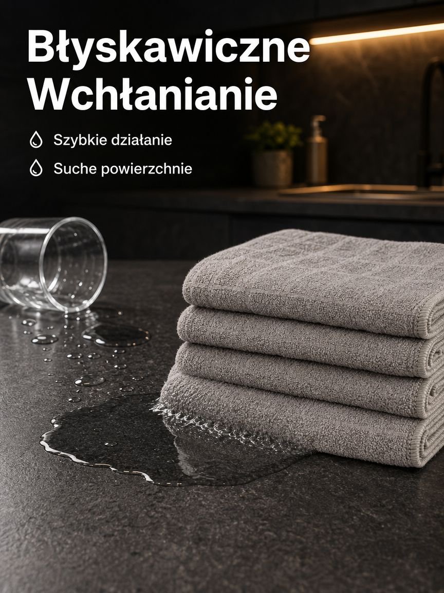 Wielofunkcyjny chłonny ręcznik kuchenny