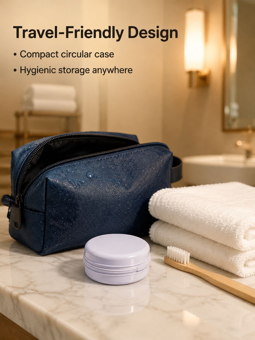 Comfortable dental night guard for teeth protection