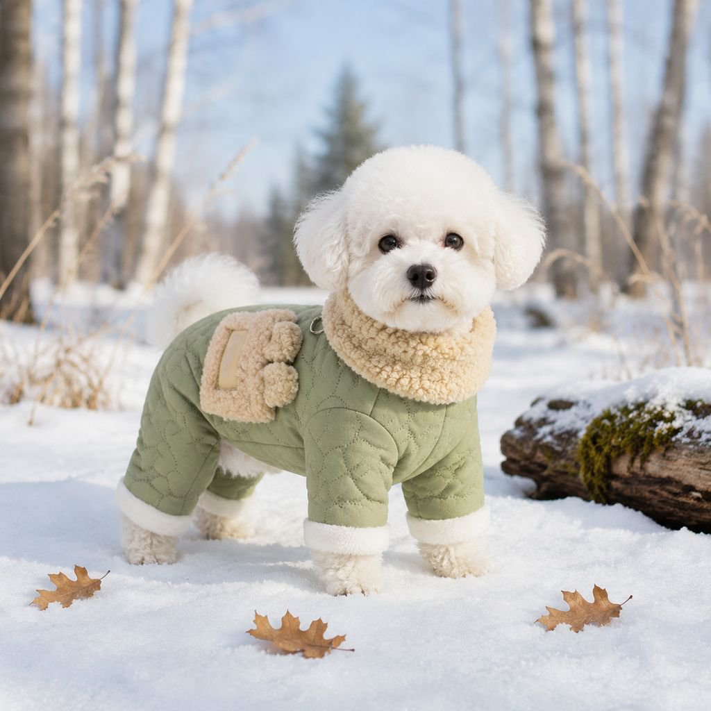 giipet - Manteau en coton épais pour animaux de compagnie, idéal pour l'automne et l'hiver