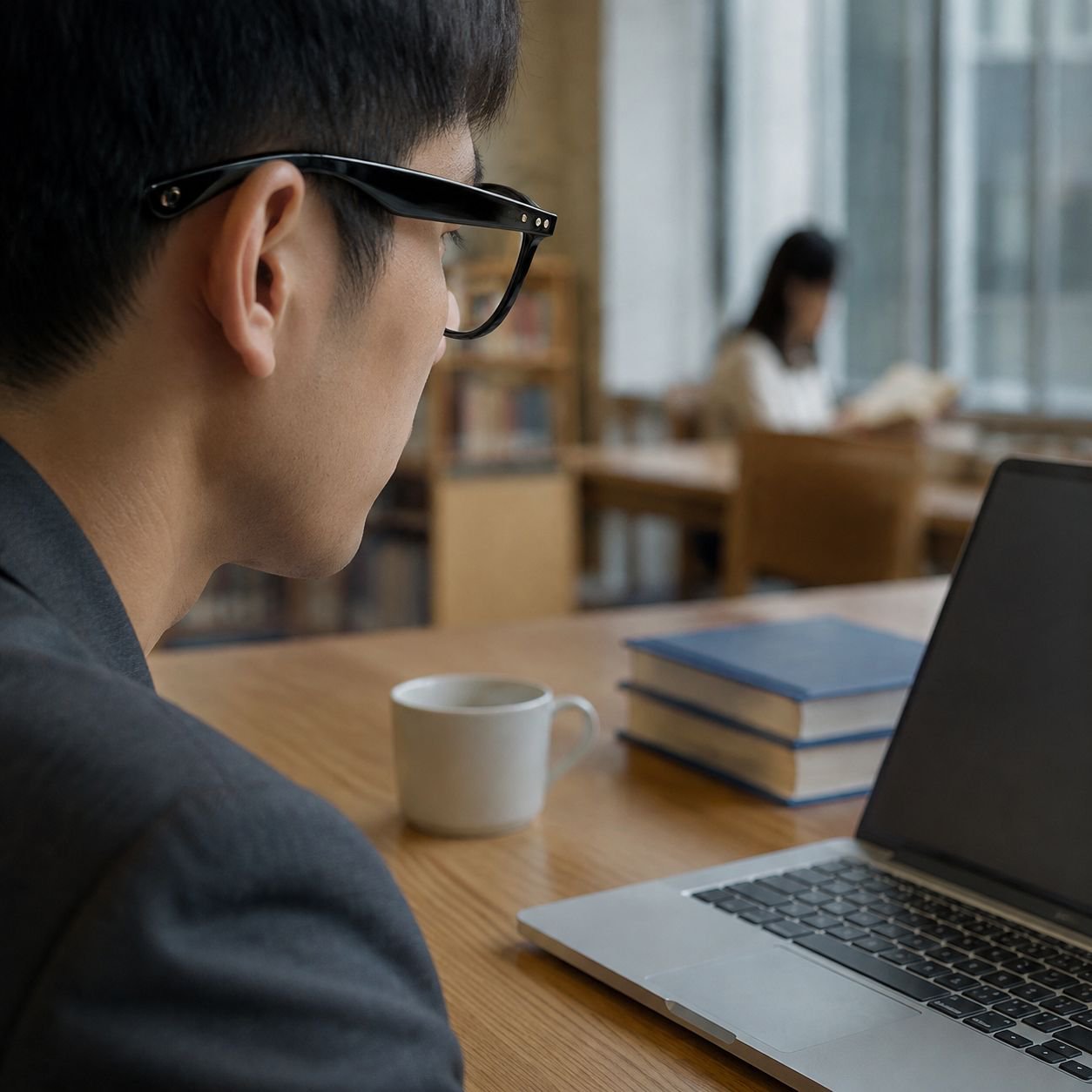 스타일리시한 디자인의 광감응 변색 안경