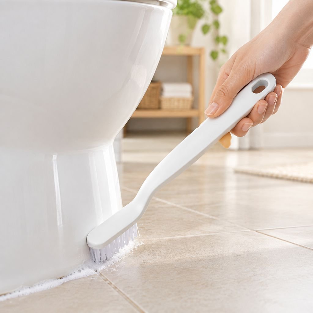 日本製バスルームブラシ タイルコーナー隙間ブラシ トイレブラシ ブラシアーティファクト 多機能クリーニングブラシ 床排水ブラシ