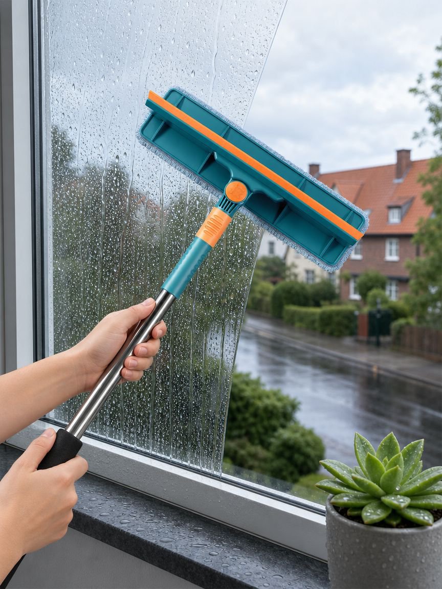 Beidseitiger Fensterreiniger für Hochhaus Fenster