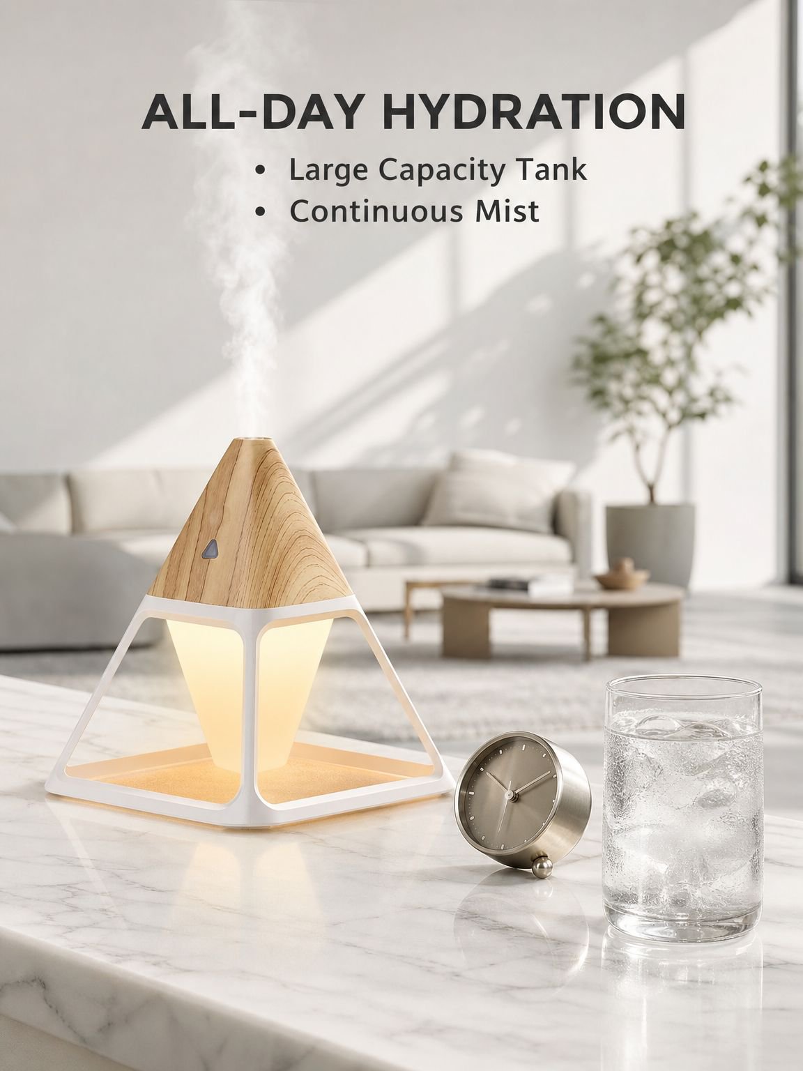 Large Capacity Silent Mist Humidifier