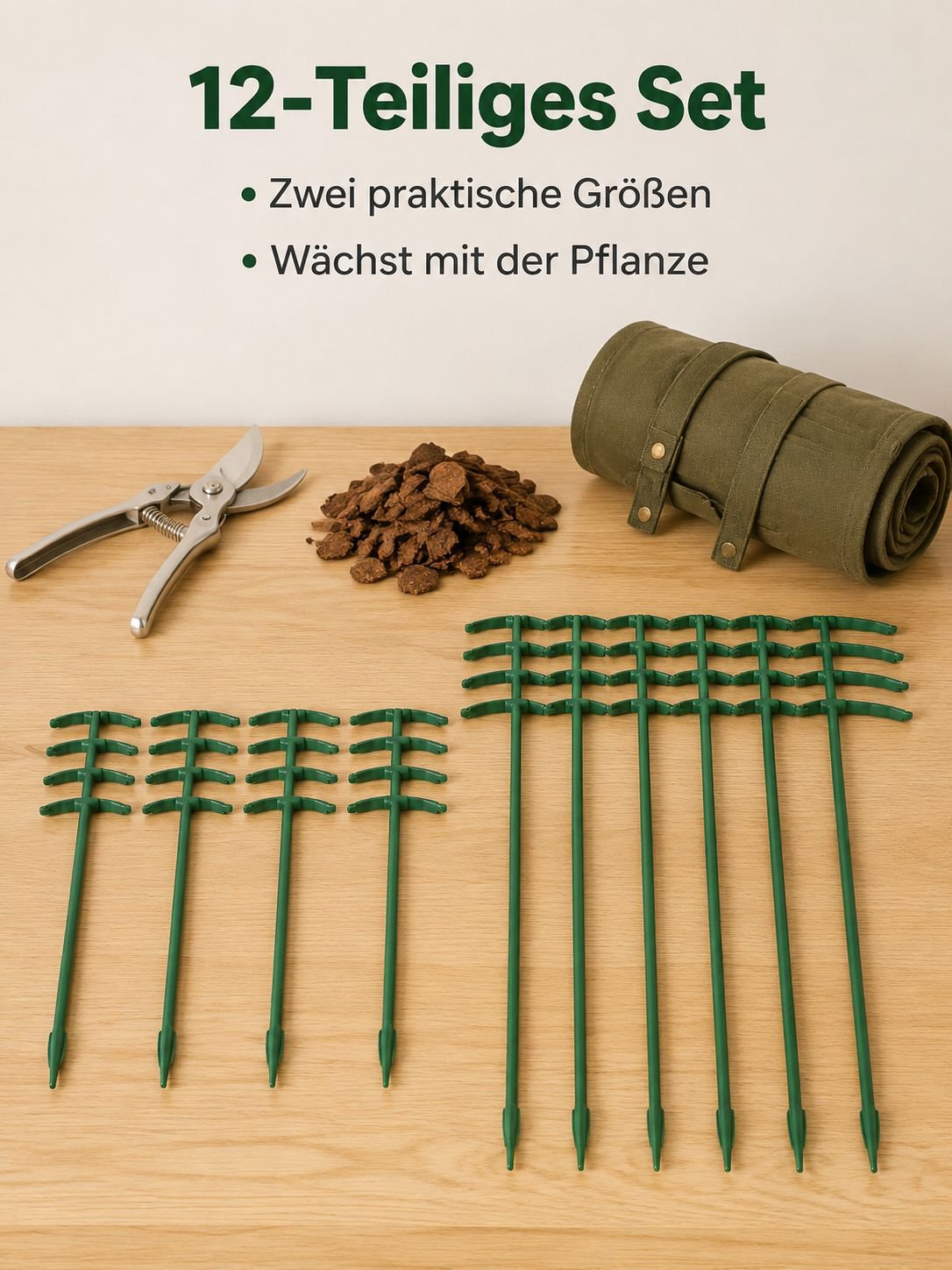 Orchideenhalterung, Fallschutz, Klettergestell, Gartenbedarf, Blumenpflanze, spezielle Stützstange, 