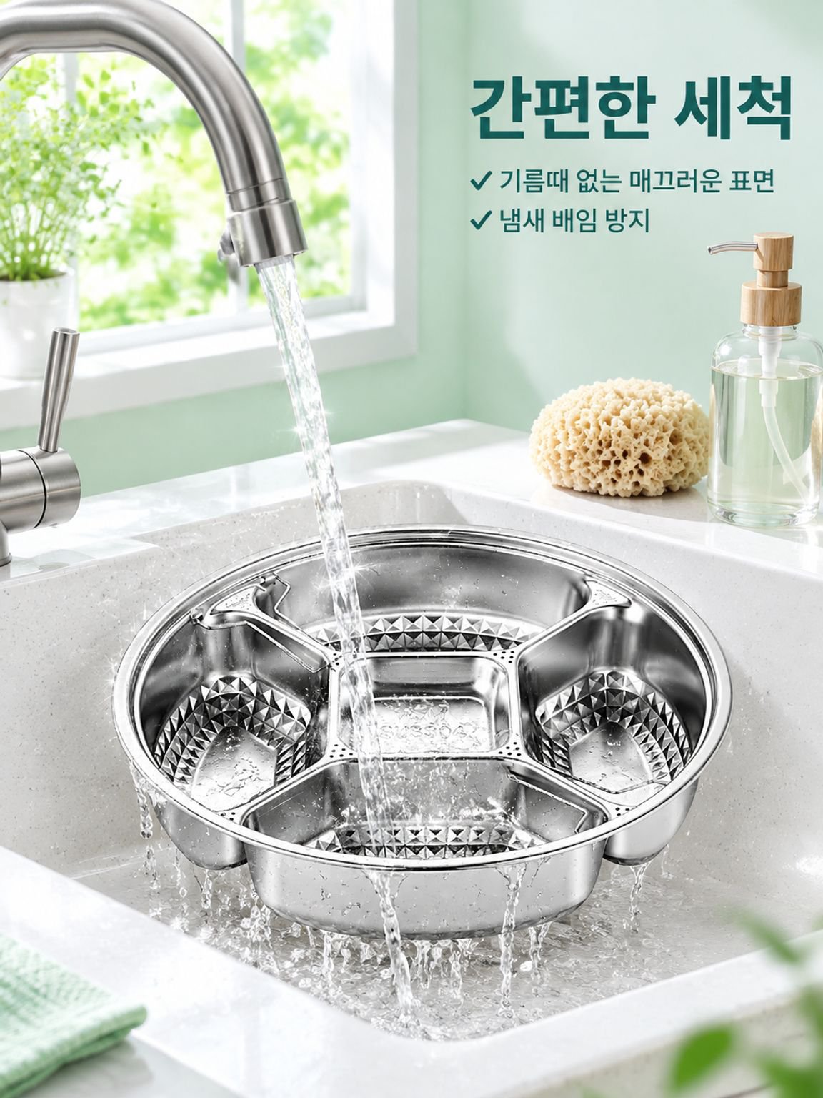 식품급 304 스테인리스 다칸 찜판
