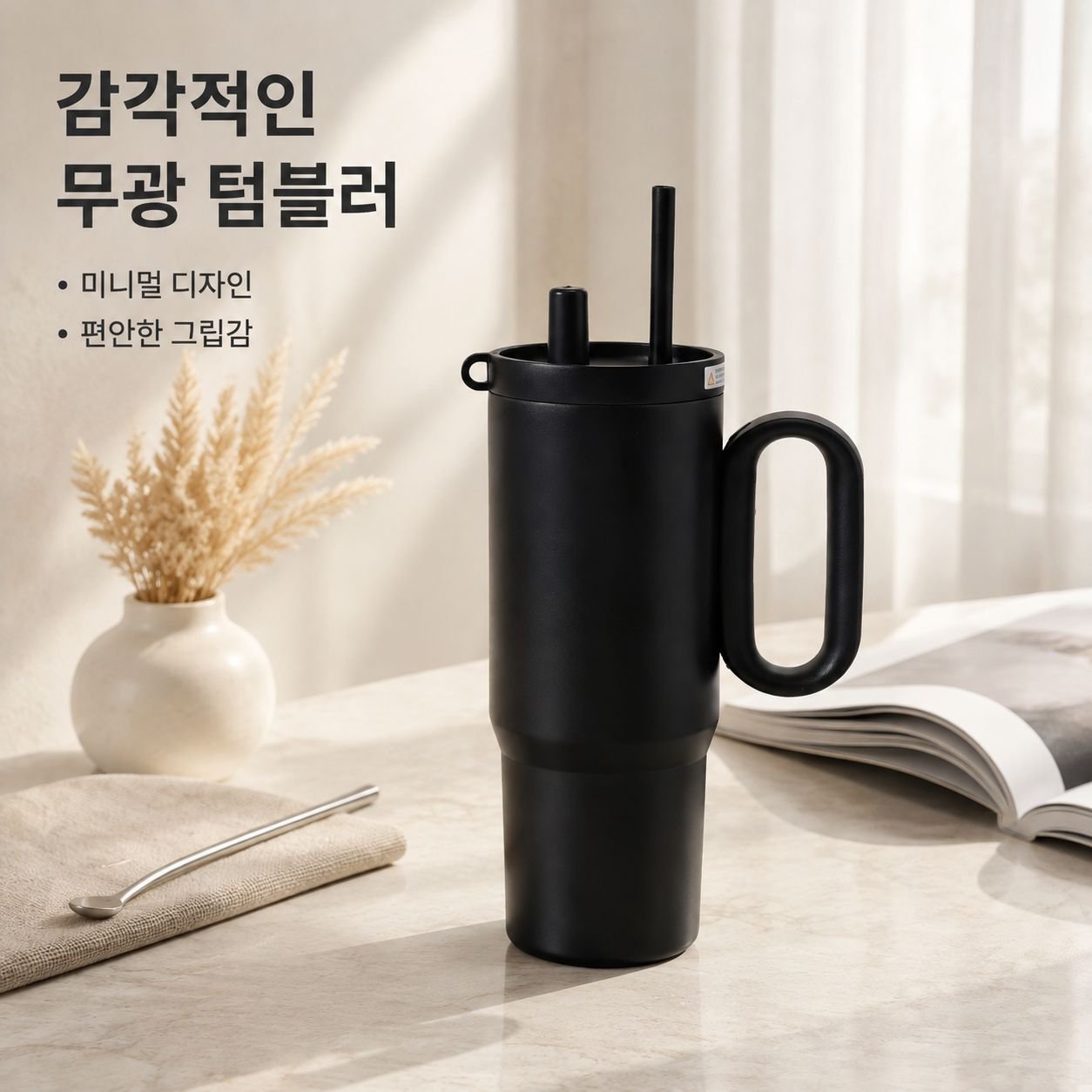 세라믹 내피 보온컵