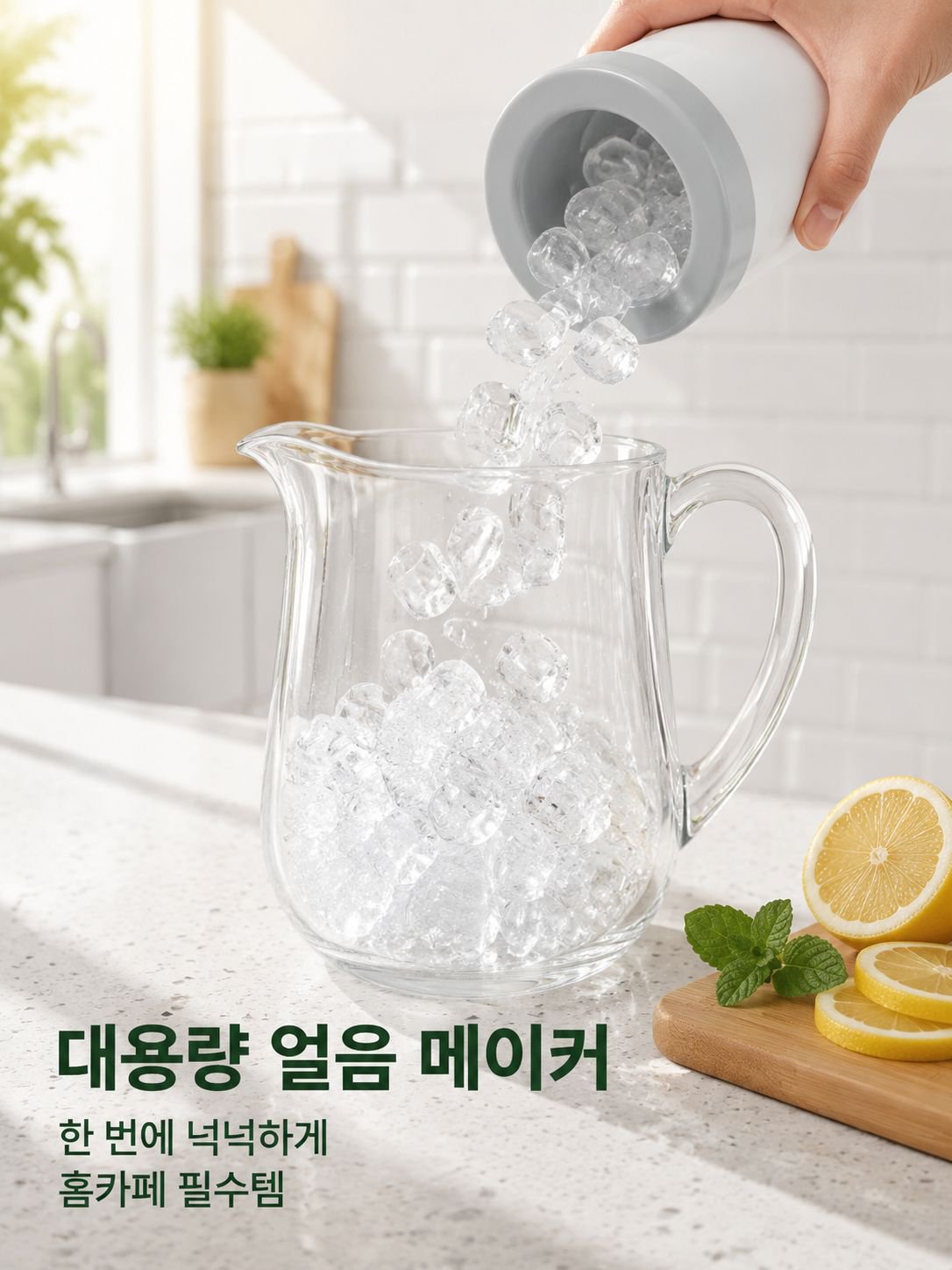원통형 얼음틀