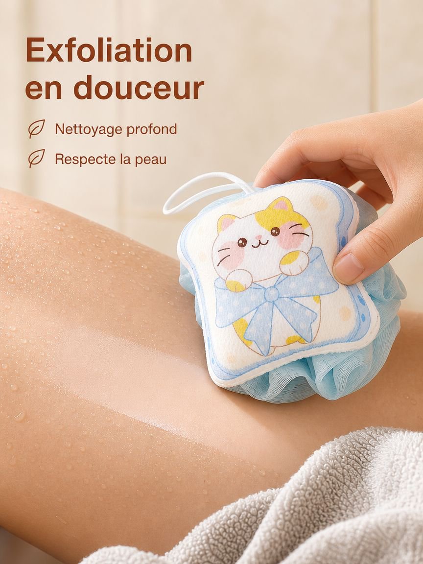 Fleur de douche douce idéale pour peau sensible