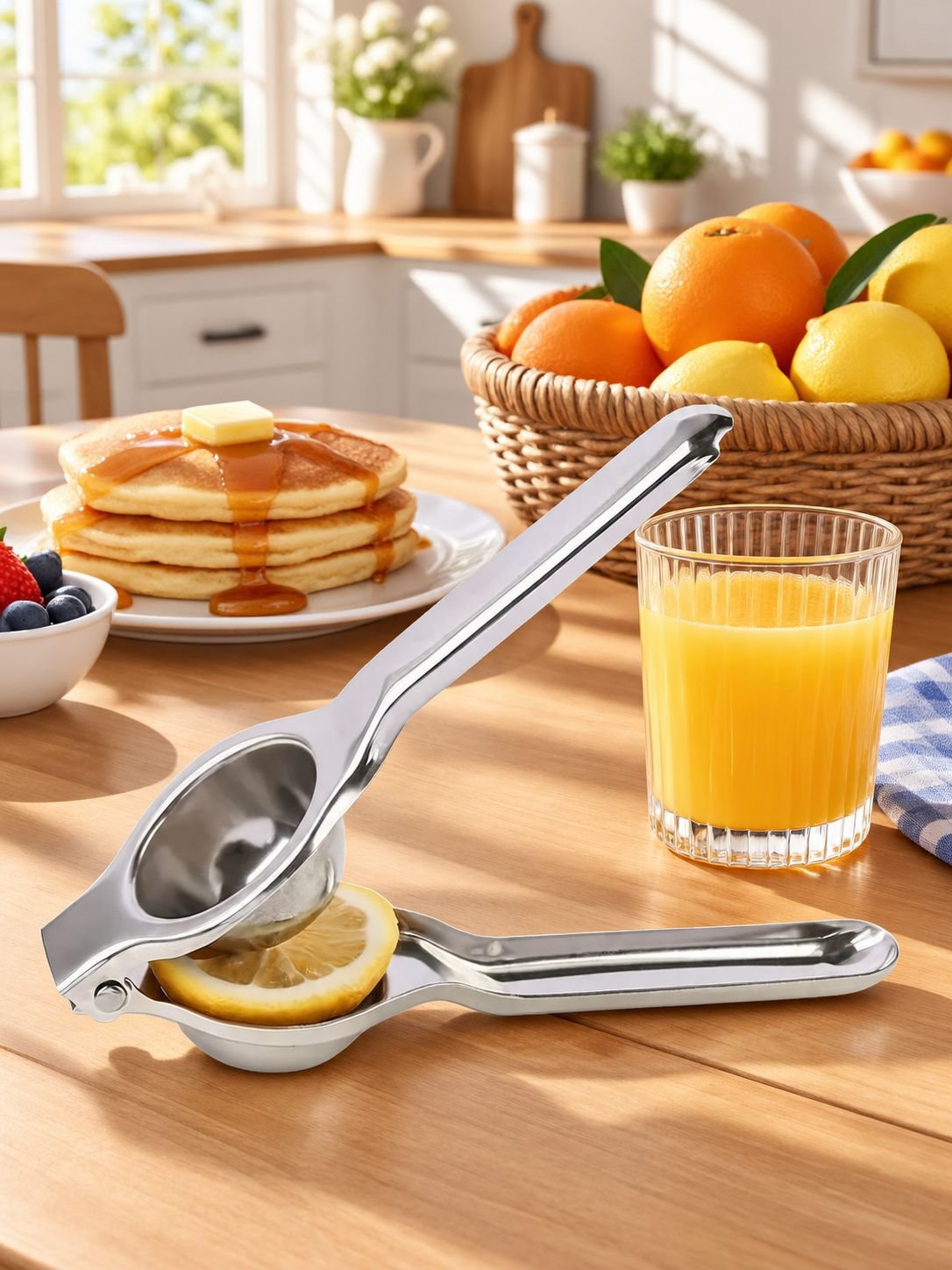 Manual Lemon Squeezer Hand Press Citrus Orange Pomegranate Fruit Juicer
