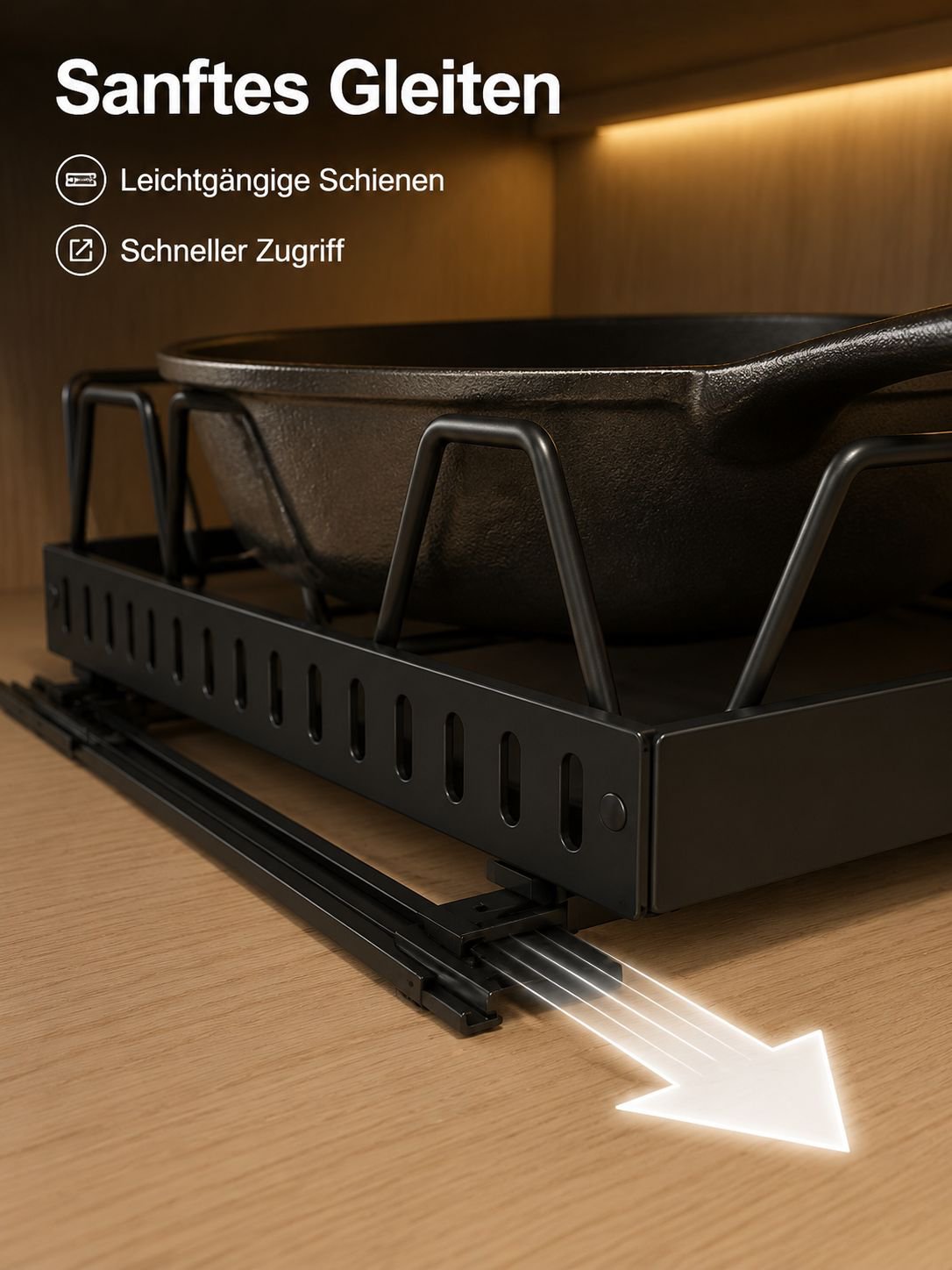 Geschirr- und Topfdeckelhalter