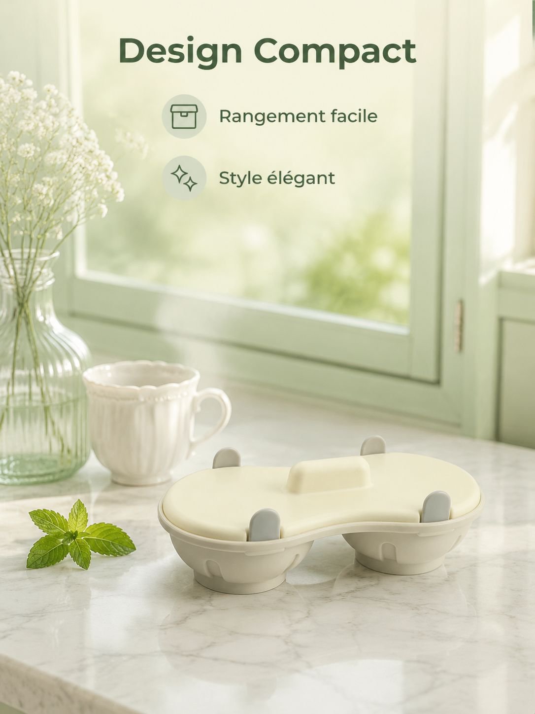 Cuiseur d'œufs micro-ondes, gadget de cuisine créatif
