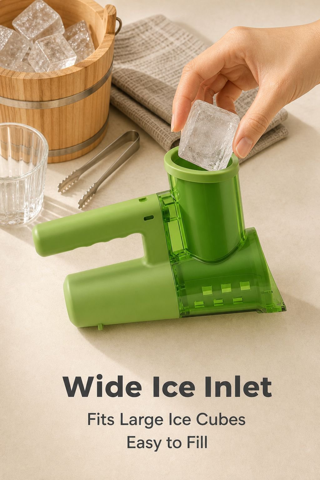Wireless Electric Shaved Ice Machine