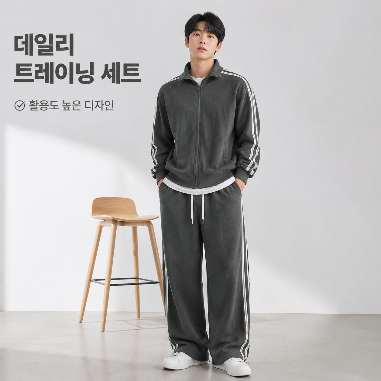 남성용 캐주얼 트레이닝 바지