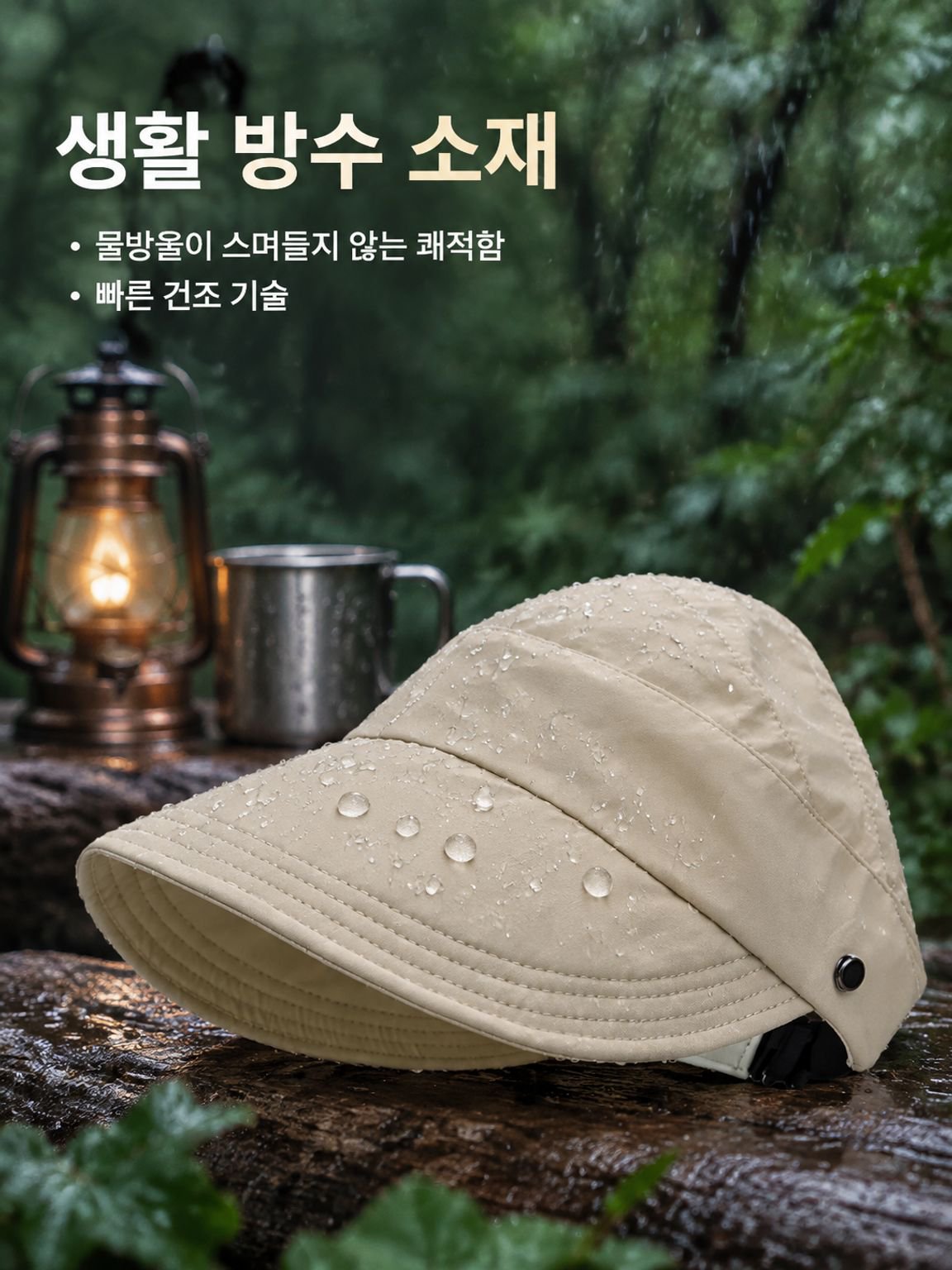 여름 통기성 썬캡 버킷햇