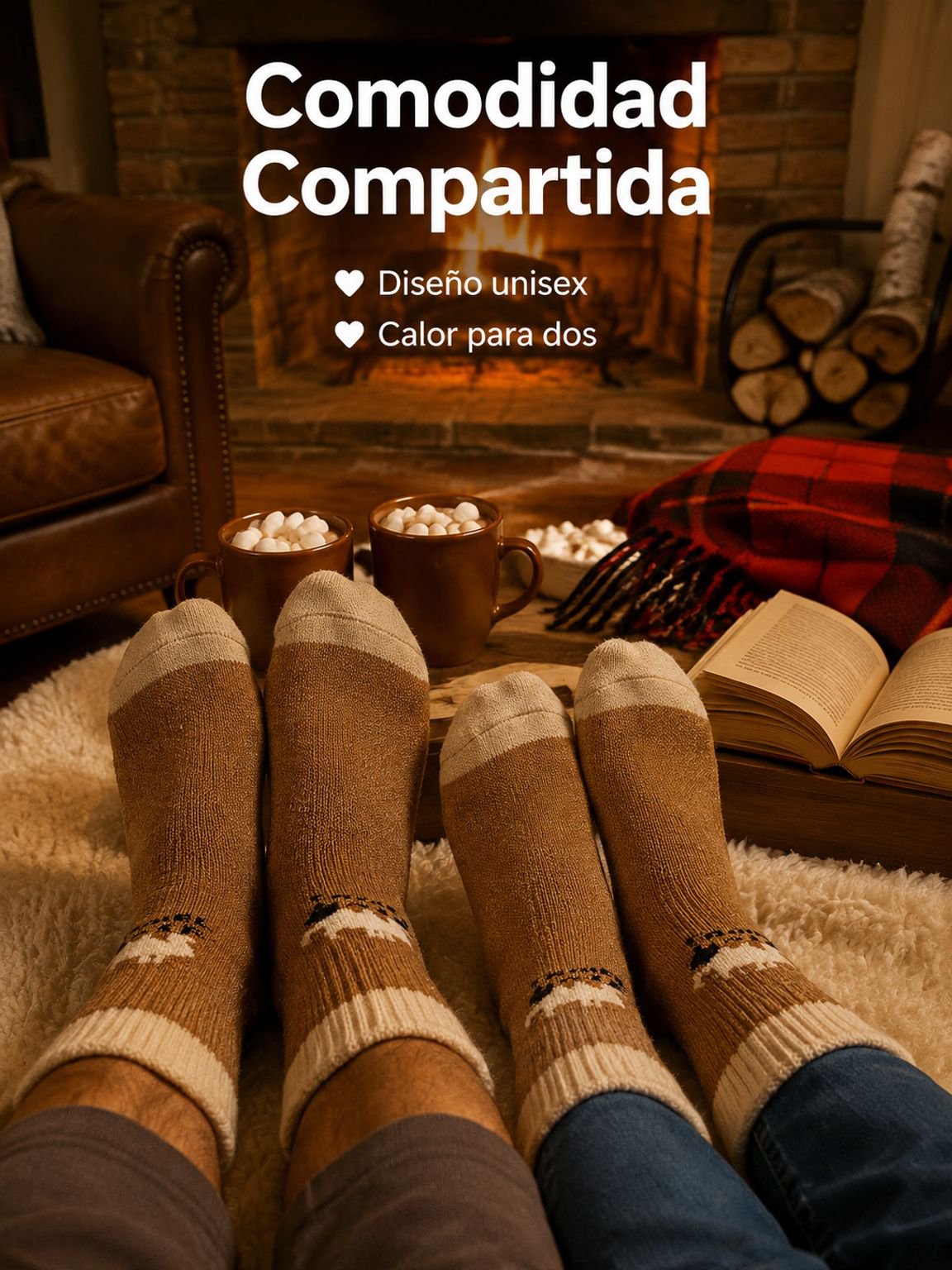 Calcetas de invierno para adultos mayores, hombres y mujeres, medias térmicas de algodón medio tubo