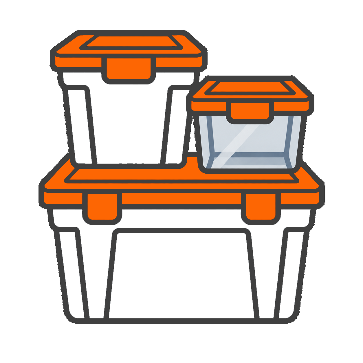 Portable and portable storage