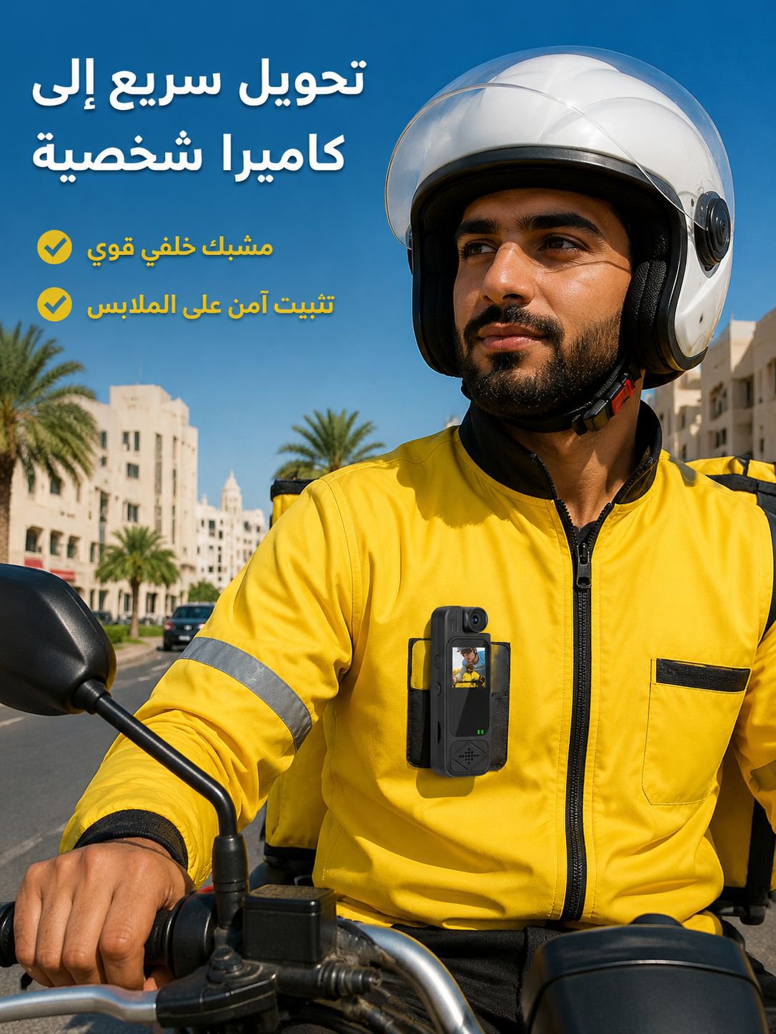【كاميرا جيب صغيرة】جهاز تسجيل محمول مزود بشاشة