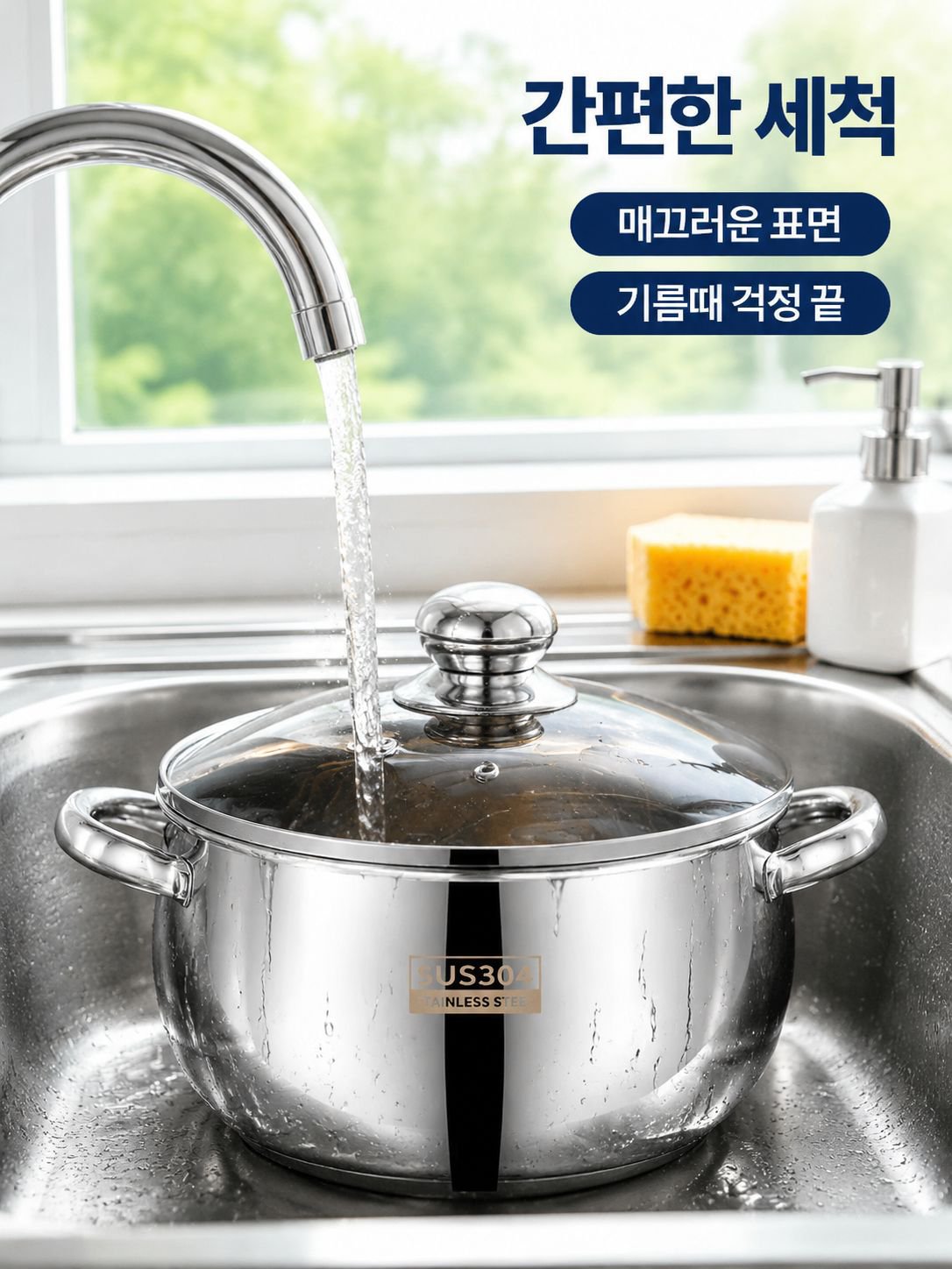 스테인리스 스틸 냄비