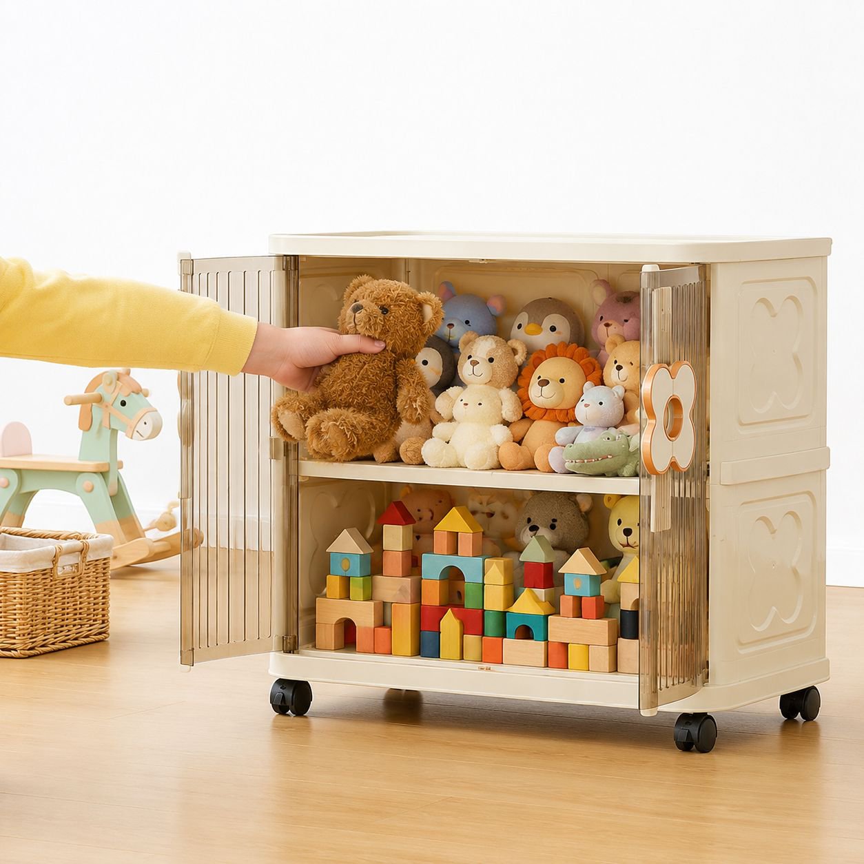 Boîte séparatrice pour fruits secs et bonbons