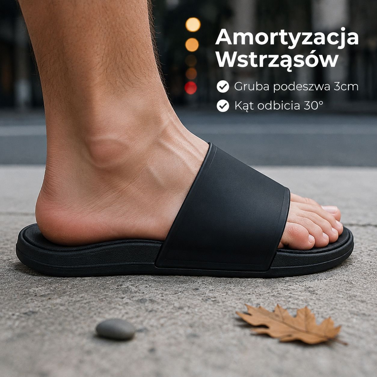 Męskie modne klapki na lato 2025, antypoślizgowe sandały plażowe na zewnątrz