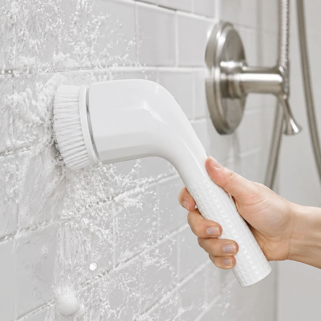 Cordless Electric Bath Scrubber Multifunctional Floor Stain Cleaner
