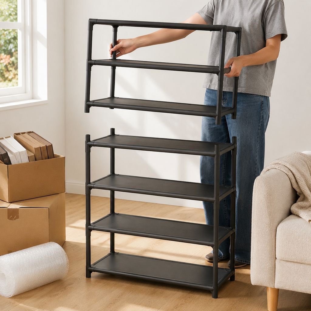 Compact storage solution for small spaces