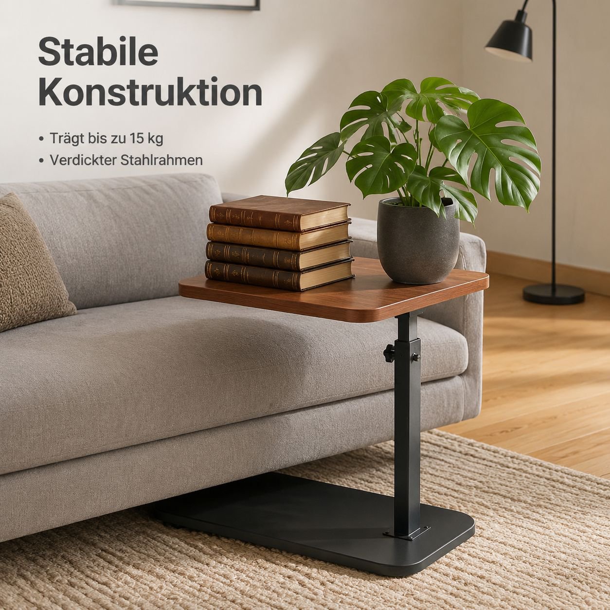 Verstellbarer Sofatisch, Wohnzimmertisch