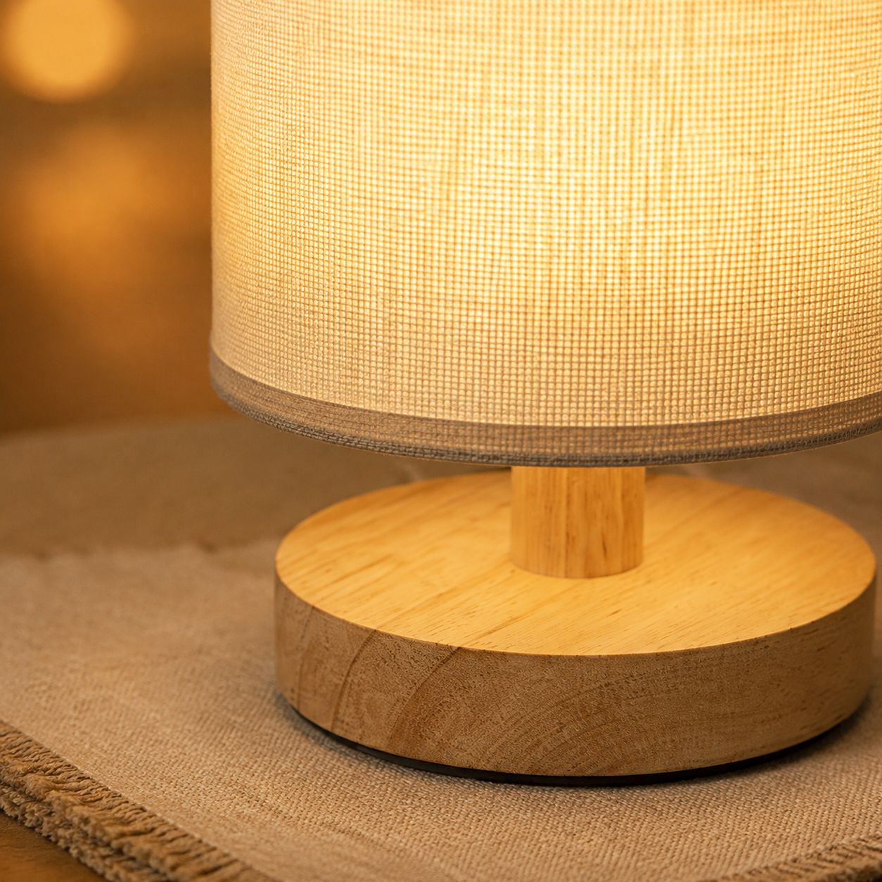 Scandinavian Decorative Fabric Night Light, Soft Eye Protection, Home Decor