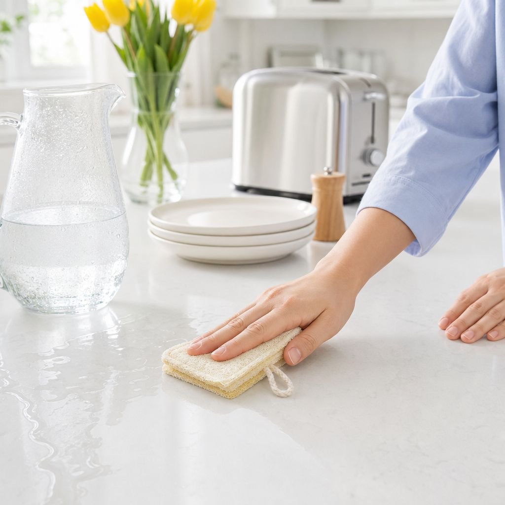 Natural Wood Pulp Cellulose & Loofah Sponge Scrubber
