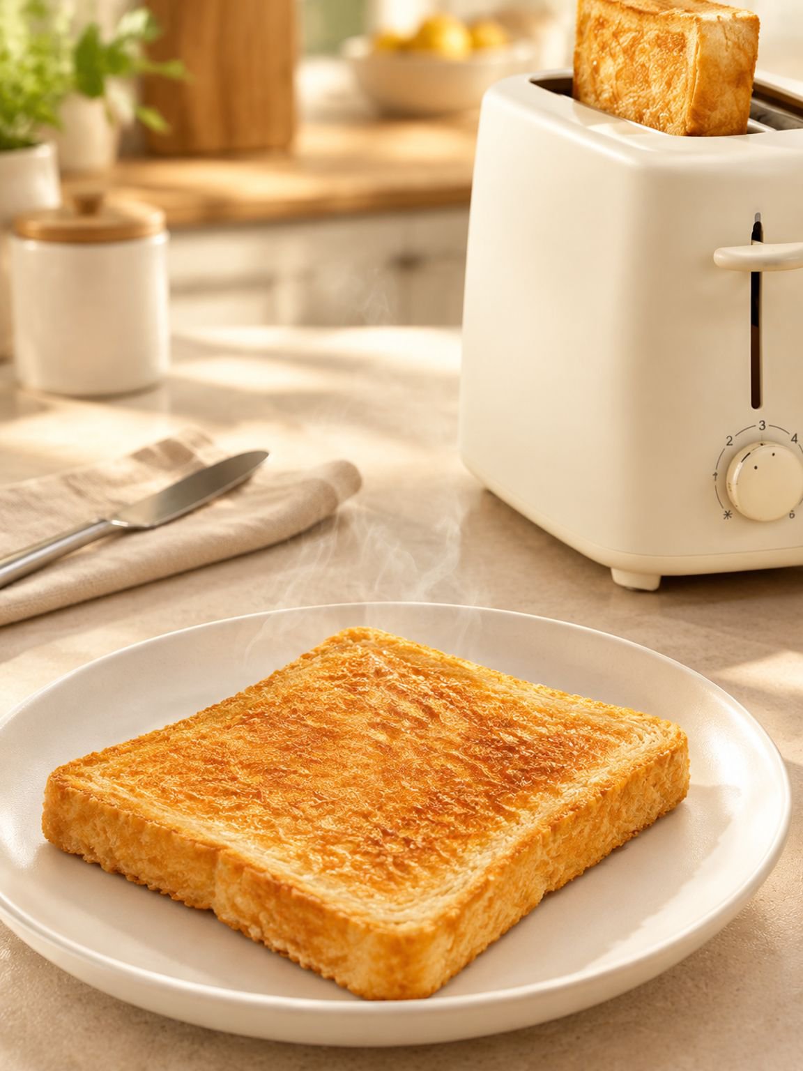 Toaster Leichtes Frühstücksgerät