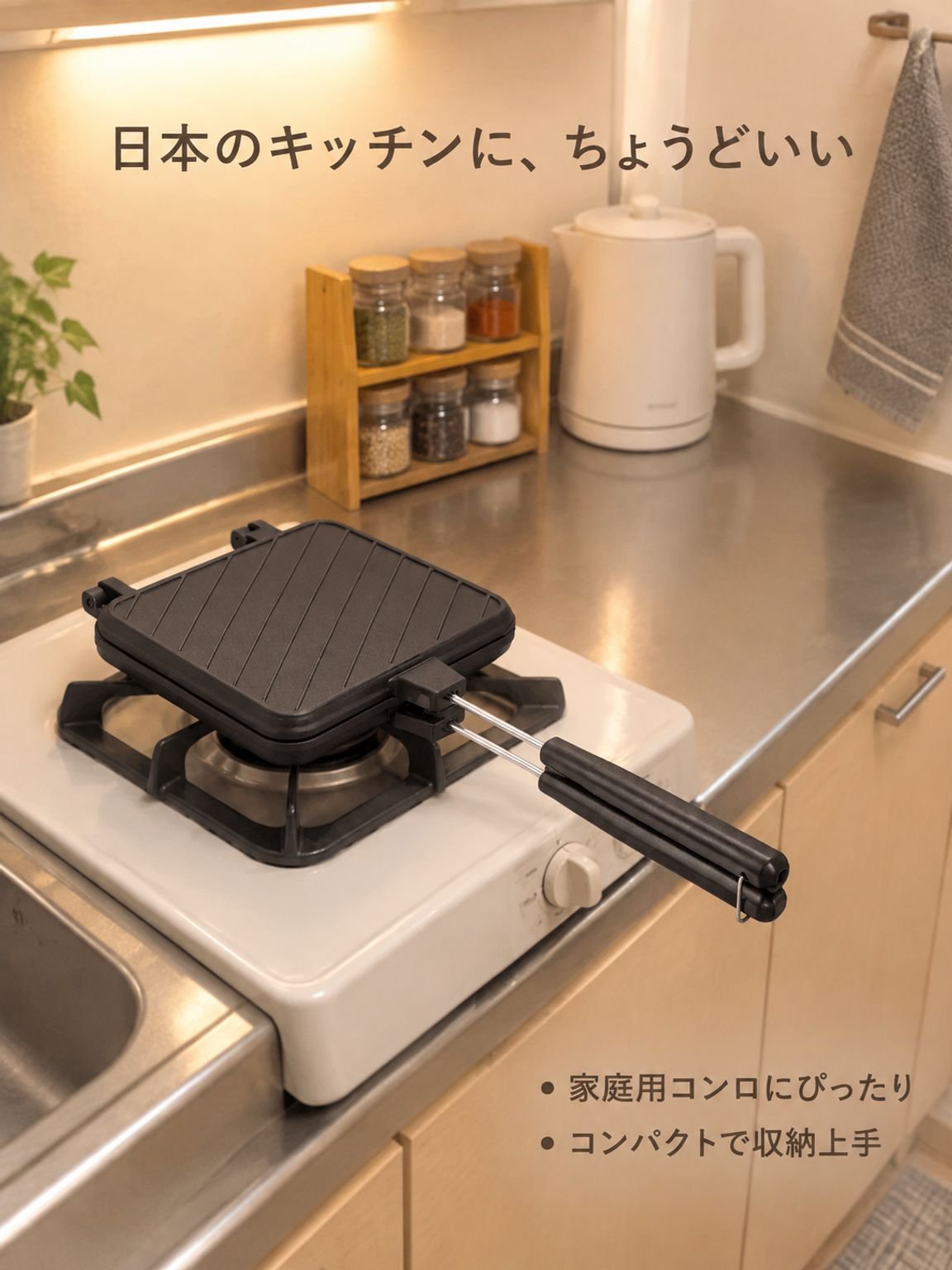 模様入りサンドイッチ用ベーキングパン