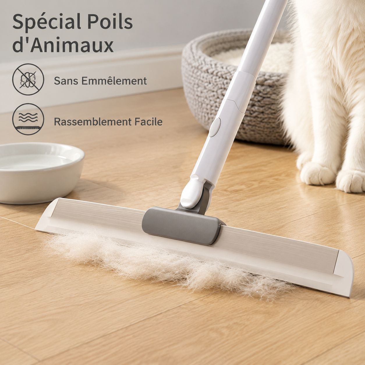 Nouvelle raclette magique en silicone pour sol