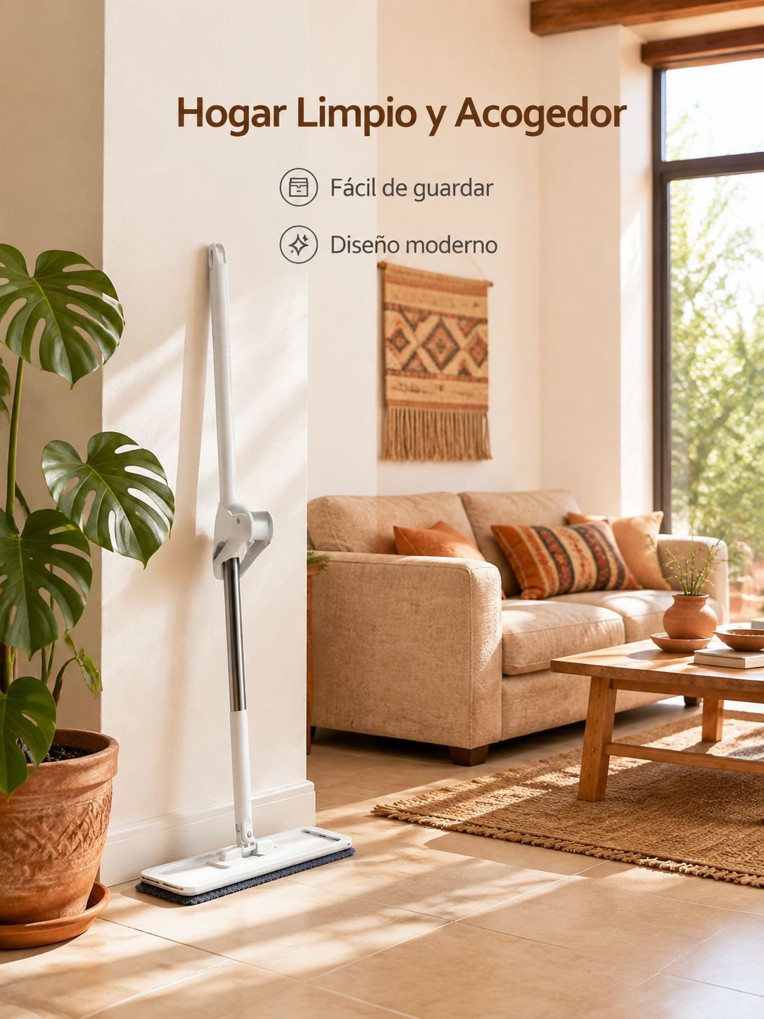 Fregona plana de estilo libre
