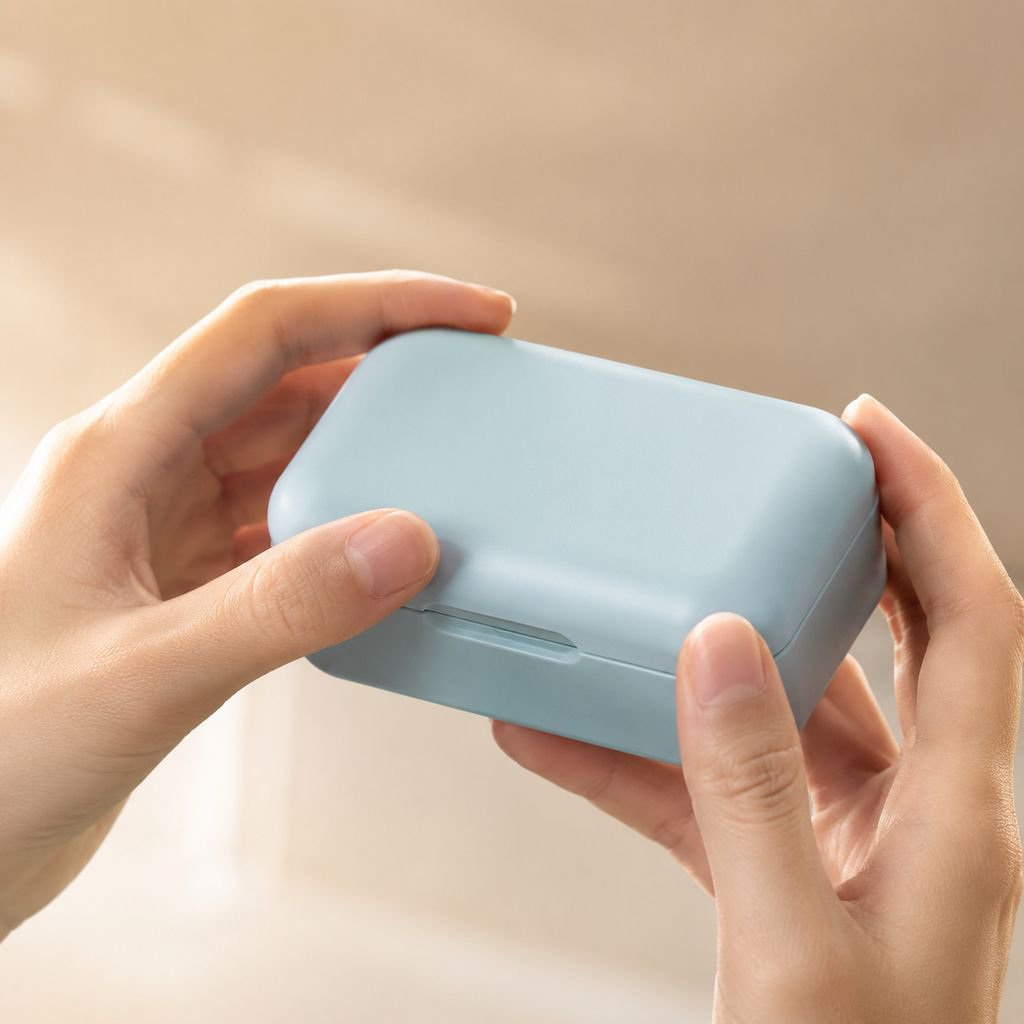 Reusable soap case for bar soap storage