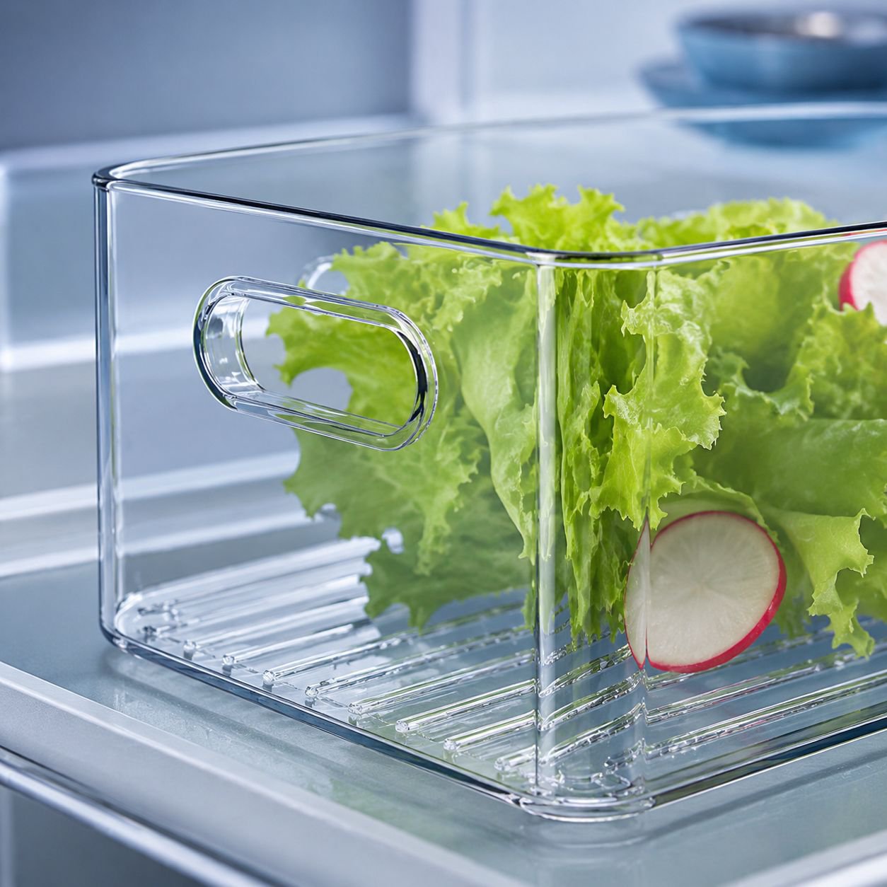 キッチン収納に便利な野菜・果物用整理カゴ