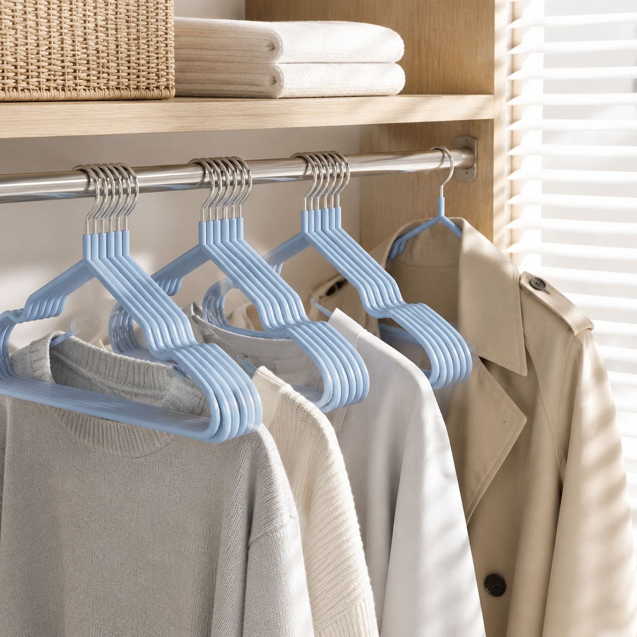 Non-Slip Clothes Hanger Soft and No Deformation