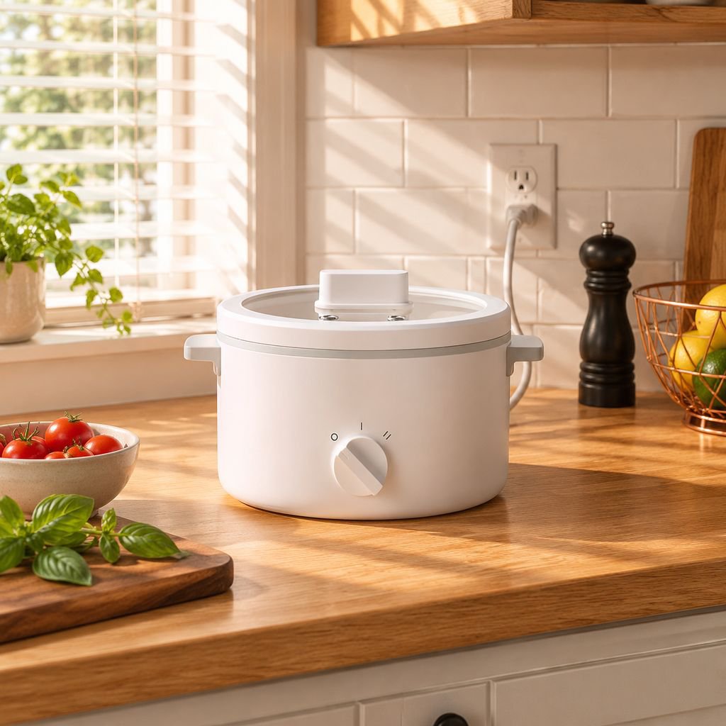 1.5L Two-Tier Multi-Purpose Electric Steamer, Tabletop Cookware, Mold-Resistant and Easy to Clean
