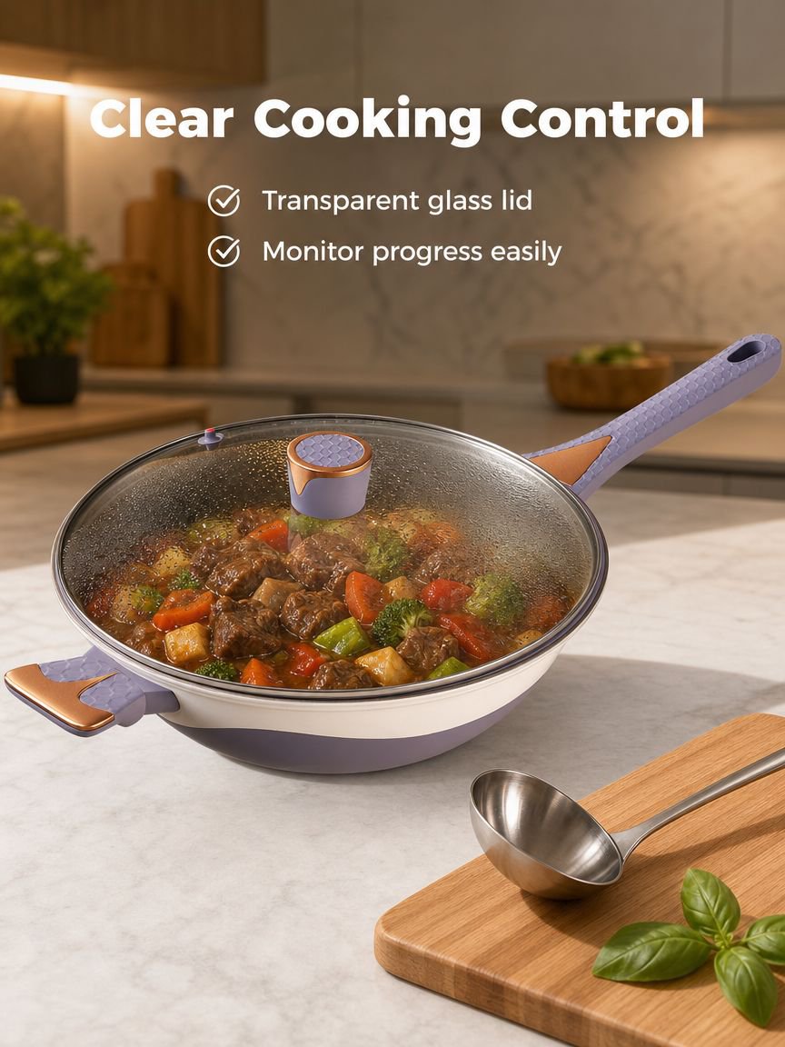 Multi-Functional Micro Pressure Stir-Fry Pot