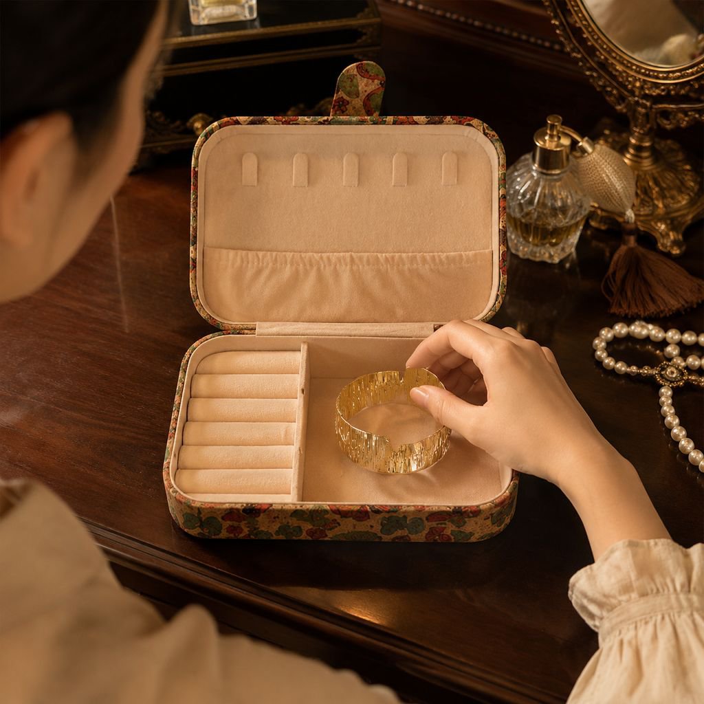 Classic design vintage jewelry box for gifts