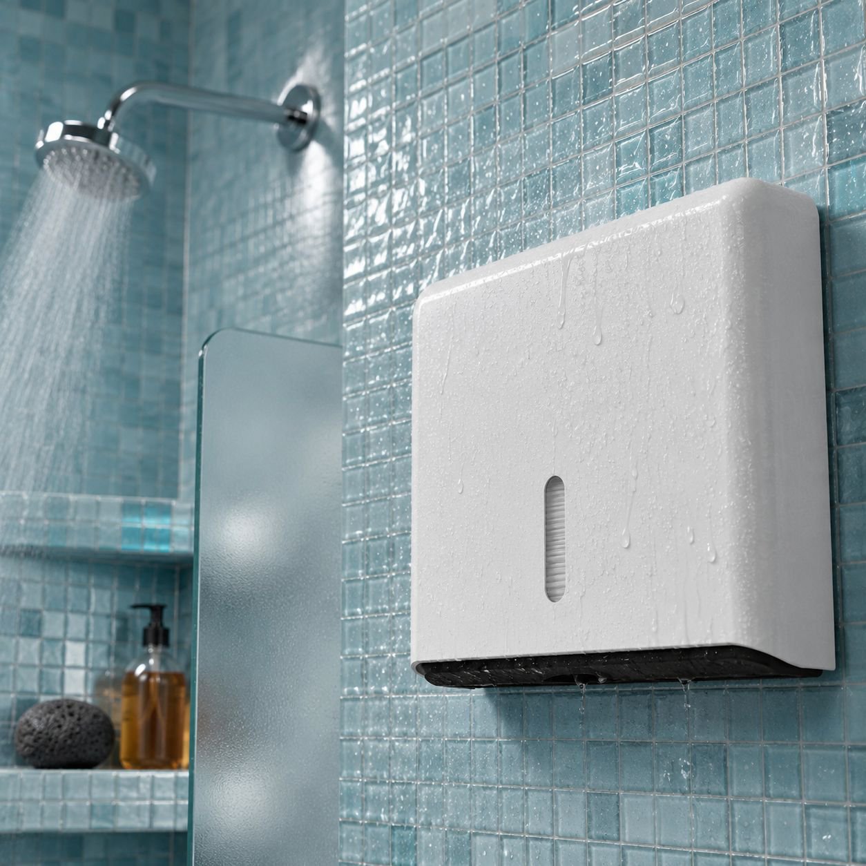 No tools required tissue box for renters